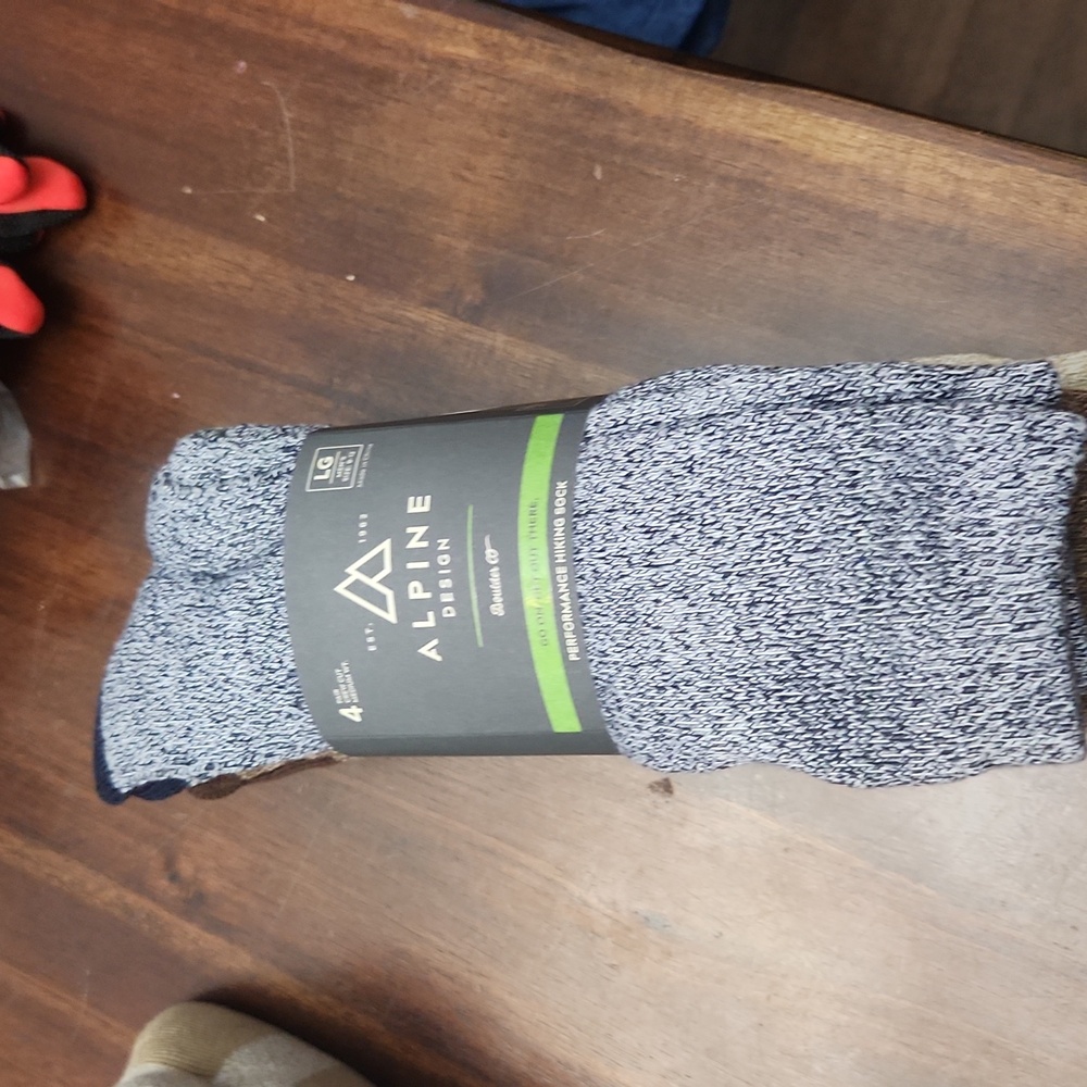 Alpine mens socks 4pk